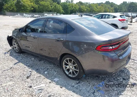 2015 Dodge Dart Sxt из США, поврежденный, VIN 1C3CDFBB7FD237917